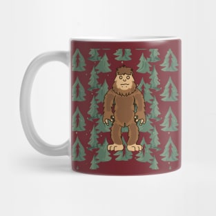 Bigfoot pattern Mug